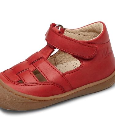 Naturino WAD Leather Closed-Toe Shoes - 7.5 UK - Red | High-Quality Comfort & Style - Buy Online on GoSupps.com