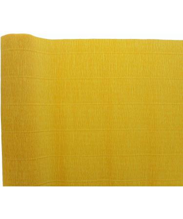 Premium Italian Crepe Paper Roll 180g - 576 Goldenrod | Heavy-Weight Quality - Buy Online on GoSupps.com