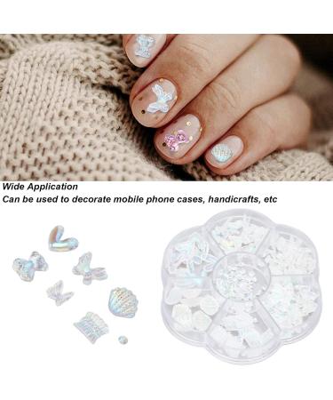 Nail Art Decoration Fashionable Charming Resin Nail Decoration Various Styles for Home for Girls - Buy Online on GoSupps.com