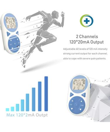 Buy TENS Unit Muscle Stimulator - 2020 Upgrade 3-in-1 EMS Pulse Massager | 32 Presets & Manual Modes for Pain Relief - International Shipping Available - Buy Online on GoSupps.com