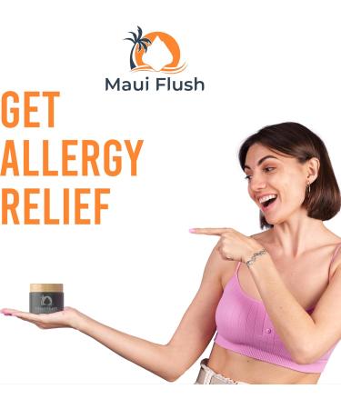 Maui Flush - Black Hawaiin Gormet Sea Salt Nasal Rinse for Neti Pot. Essential oils: Tea Tree Eucalyptus Orange Peppermint Lemongrass Rosemary Lavender Frankincense Xylitol - Buy Online on GoSupps.com