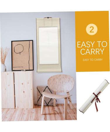 COHEALI 2pcs Writing Painting Blank Art Hanging Mounting Xuan Drawing Chinese Calligraphy Wall Rice Paper Picture 3 70X30CM - Buy Online on GoSupps.com
