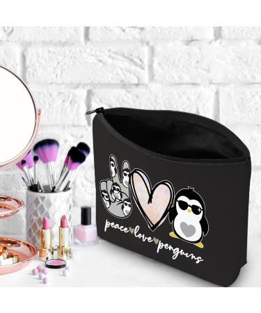 Buy WZMPA Penguin Motif Cosmetic Bag - Perfect Gift for Penguin Lovers | Makeup & Zipper Bag for Animal Lovers - Buy Online on GoSupps.com