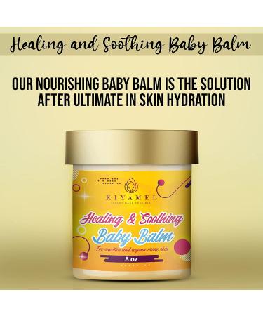 KIYAMEL Healing Baby Balm for Sensitive Skin | Soothing Eczema Relief with Mango & Shea Butter, Jojoba Oil, Vitamin E | Hydrating & Nourishing Formula - Buy Online on GoSupps.com