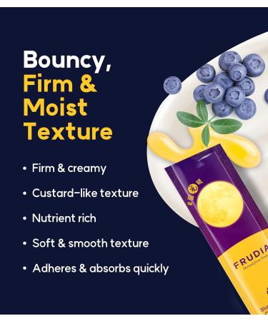 FRUDIA WELCOS Blueberry Honey Overnight Face Mask | Hydrating Korean Skin Care | Pack of 20 for Parched Skin - Buy Online on GoSupps.com