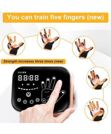 Rehabilitation Robot Gloves for Stroke Patients - Hand Exerciser Aid (Left Hand-S-Orange) - Buy Online on GoSupps.com