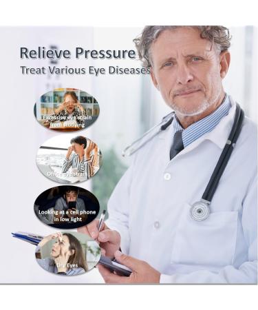 Heated Eye Mask Cordless - Warm Compress & Vibrating Massage for Dry Eyes Styes Blepharitis & Eye Fatigue | Best Gifts for Men & Women - Buy Online on GoSupps.com