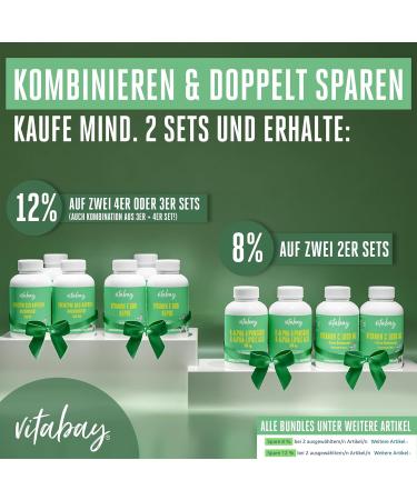 VITABAY High-Dosed MSM Capsules - 2000mg Daily Dose | 365 Vegan MSM Tablets for Joint Support | Premium Sulfur Supplement - Buy Online on GoSupps.com