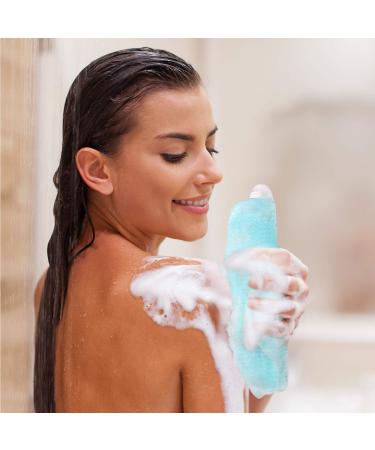 Exfoliating Mesh Soap Pouch - Bubble Foam Net for Body & Facial Cleaning | Random Colors - Pack of 10 - Buy Online on GoSupps.com