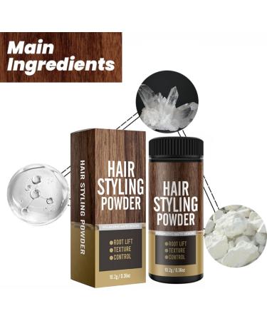 Volumizing Styling Powder for Men and Women Natural Matte Finish Easy to Apply No Oil or Greasy Residue Fuller and Softer Hair All Day - Buy Online on GoSupps.com