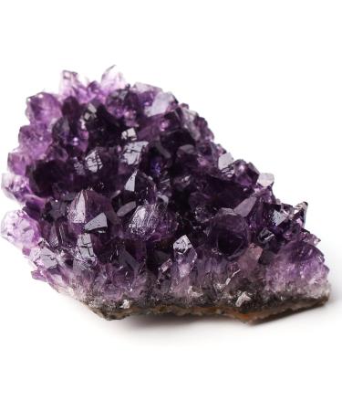 Amethyst Crystals Natural Amethyst Cluster Geode Purple Crystal Quartz Specimen Home Decor JIZTGEDM (Size : 140-160g) - Buy Online on GoSupps.com