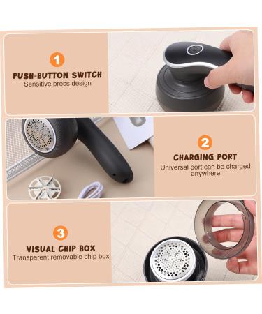 FRCOLOR Electric Lint Remover Set Rechargeable Fabric Shaver & Bobble Removal | 3 Sets for Effortless Pilling Trimming | International Shipping - Buy Online on GoSupps.com