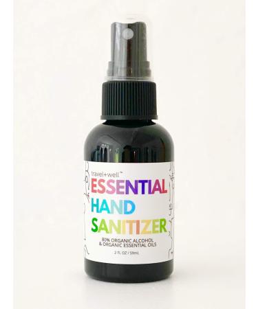 Travel + Well Essential No-Rinse Organic Hand Wash 5 Pack - Eco-Friendly Portable & Germ-Free Cleanliness - Buy Online on GoSupps.com