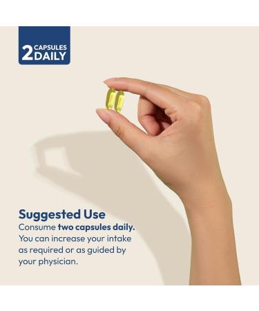 ANDREW LESSMAN Maximum Essential Omega-3 Unflavored 60 Softgels - Ultra-Pure Omega-3 Fish Oil 1200 mg-High DHA No Mercury Fish Oil Omega 3 Supplement-Small Easy to Swallow Fish Oil Capsules Unflavored 60 Count (Pack of 1) - Buy Online on GoSupps.com