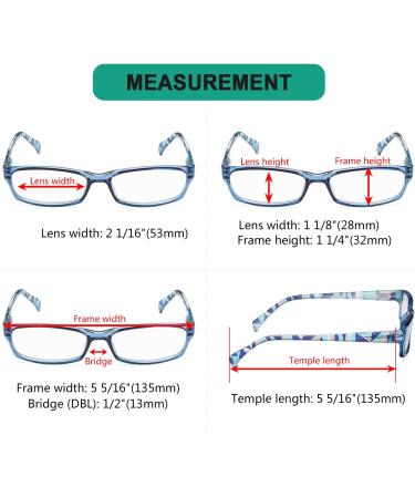 Shop Eyekepper 6 Pack Stylish Women s Reading Glasses - Spring Hinge Reading Aids for Ultimate Comfort - Buy Online on GoSupps.com