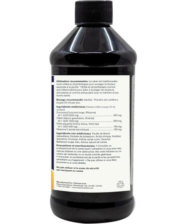 Maxion Gout Relief Liquid to Relieve Pain Manage Inflammation and Reduce Uric Acid Potent Antioxidant 450ml (1) - Buy Online on GoSupps.com