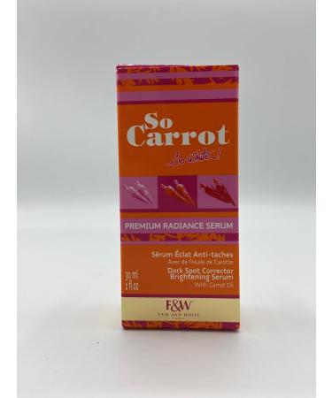 Fair & White So Carrot Brightening Radiance Serum 30ml | Skin Brightening with Carrot Oil - International Shipping Available - Buy Online on GoSupps.com