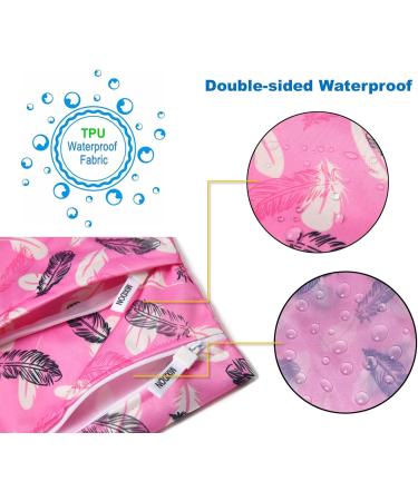 MIXIDON Waterproof Wet Dry Bag for Swimsuits & Cloth Nappies | Baby Items Organizer Bag | Pattern 7 - Buy Online on GoSupps.com