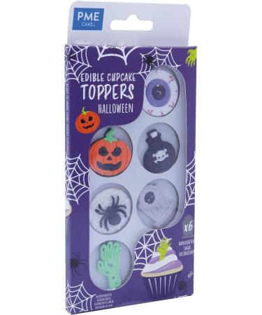 PME Halloween Edible Cupcake Topper Decorations Set of 6 - Buy Online on GoSupps.com