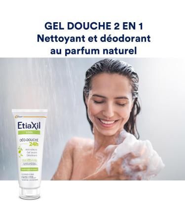 Etiaxil D o-Douche 24H Deodorant Shower Gel Lemon and Litsea 200ml - Buy Online on GoSupps.com