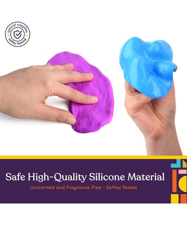Special Supplies Therapy Putty Set - Hand Exercise Stress Relief Kit for Kids and Adults - 6 Strengths, 3 oz Each - Buy Online on GoSupps.com