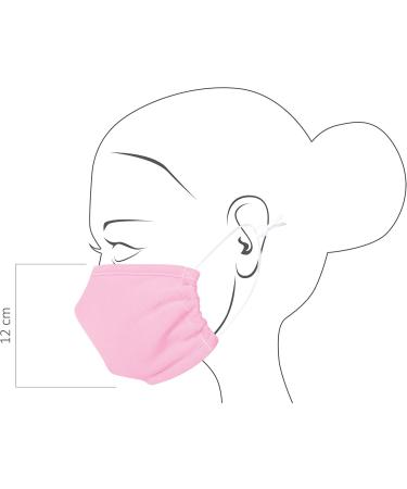 Npluseins Boil-Proof Reusable Mouth and Nose Mask - Community Mask 1514.2184 | 9x14 cm Pink - International Shipping Available! - Buy Online on GoSupps.com