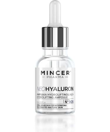 Mincer Pharma Neo Hyaluron Hydrolifting Mositurizing Lifting Toning Ampoule for Dehydrated Mature Skin with Hyaluronic Acid 15 ml - Buy Online on GoSupps.com