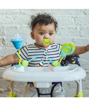 Zeaybsr Pacifier Clips for Boys - 4 Linen Clips Universal Baby Pacifier Holders & Toys Essential Newborn Accessories Perfect Baby Shower Gift - Buy Online on GoSupps.com