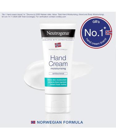Neutrogena Norwegian Formula Antibacterial Handcream - 50 ml - Buy Online on GoSupps.com