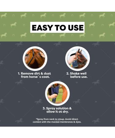 Horsely Horse Fly Spray - Ideal Fly Repellent For Horses Insect Spray & Bug Spray - A Barrier Fly Spray For Horses Effective Horse Fly Spray For Humans Alternative To Horse Fly Repellent Gel 500ml - Buy Online on GoSupps.com