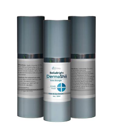 BellaBright DermaShii Serum - Anti Aging Eye & Face Serum with Immortelle Formula - Restore Youthful Skin with Extra Strength Formula - Buy Online on GoSupps.com