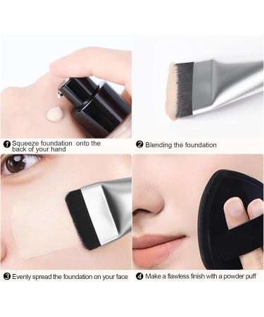 BEAUTYFACTOR Thin Foundation Brush Spatula Makeup Brush - Buy Online on GoSupps.com