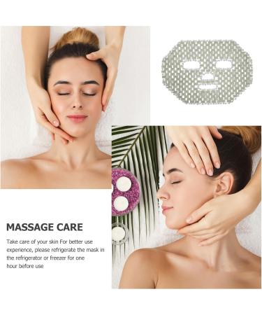 INOOMP Masque de Massage en Jade Naturel 11 X8 Yeux Effet Rafra chissant Soulagement des Gonflements et Relaxation Sommeil Maison - Buy Online on GoSupps.com