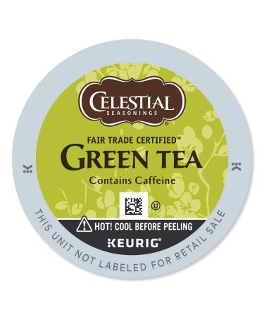 Celestial Seasonings Authentic Green Tea, K-Cup Portion Pack for Keurig K-Cup Brewers, 24-Count