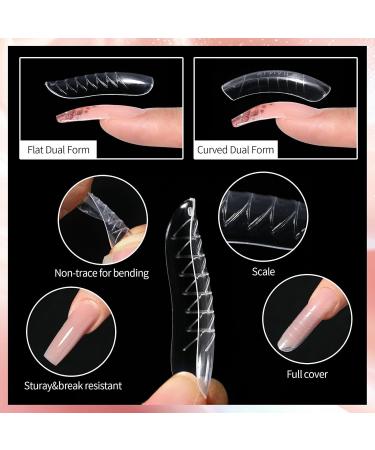 Ur Sugar Polygel Nail Set - 6 Color Glitter Builder Gel Kit for DIY Nail Extensions | Base & Top Coat Included - Buy Online on GoSupps.com