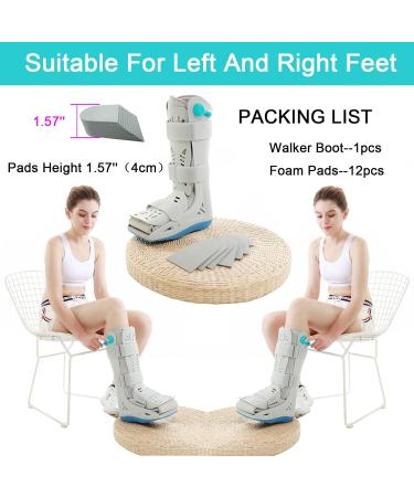 Walker Achilles Injury Fracture Orthosis Boot - Air Pump CAM Medical Walker Boot for Ankle & Foot Injuries (Small) - International Shipping Available - Buy Online on GoSupps.com