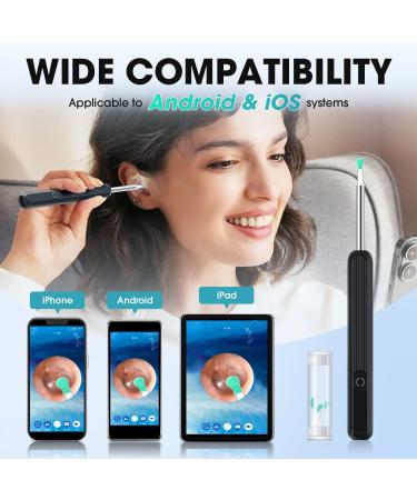 6 Pcs Ear Wax Removal Kit with Otoscope, Light & HD Camera - Ear Cleaner Tool with 4 Picks - Buy Online on GoSupps.com
