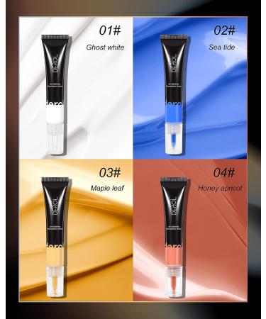 White Liquid Foundation Mixing Pigment for Shade Adjustment and Color Correction - Sweat-Proof, Long Lasting, Natural Undertone Blend - 01 Ghost White - Buy Online on GoSupps.com