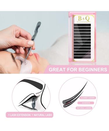 Shop Premium Individual Eyelash Extensions | C-D Curl C-0.15 | 8-15mm Lengths | International Shipping - Buy Online on GoSupps.com