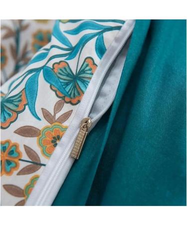 Cotton Ginkgo Biloba Duvet Cover Set Printed Bedding Large Flat Set Soft (8 Queen Flat 4pcs) - Buy Online on GoSupps.com