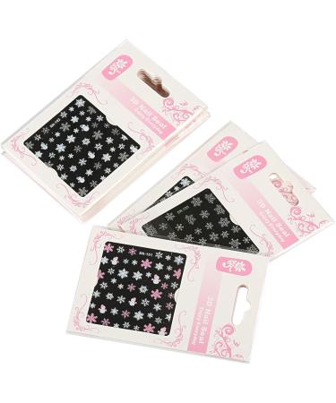 Naler 12 Sheets Nail Art Sticker Christmas Snowflakes Angel Cupid Graphic Stickers Decals for Nail Toe Art Design Decoration Costume - Buy Online on GoSupps.com