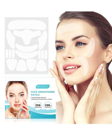 Forehead Face Wrinkle Patches - 256 Silicone Skincare Pads for Smoothing Frown Lines & Reducing Fine Lines Overnight - Buy Online on GoSupps.com