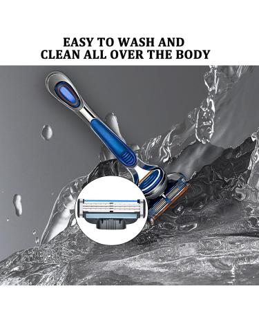 36 PCs Mach3 Razor Blades - Premium Manual Razors for Clean Shaving - Ideal for Beard & Leg Hair Removal - Buy Online on GoSupps.com