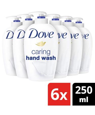 Dove Nourishing Hand Wash 6-Pack - 250 ml Each - Buy Online on GoSupps.com