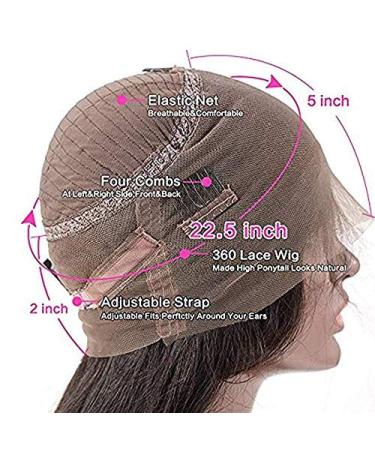 BGHJUE Fashion Ombre Blonde Long Straight Lace Front Wig - Dark Roots Natural Hairline Heat Resistant Synthetic Hair for Women - Perfect for Cosplay & Parties - Buy Online on GoSupps.com