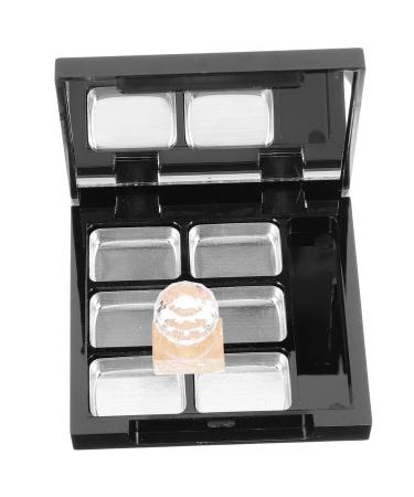 1 Set blush eye shadow box storage cases empty highlighter palette cosmetics tray Blush box plastic paint tray empty bracket eyeshadow palette sample box Packing box
