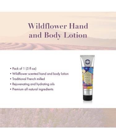 A LA MAISON De Provence Natural Hand and Body Lotion with Argan Oil and Shea Butter - Wildflowers Scent, 5 Oz (Pack of 1) - Buy Online on GoSupps.com
