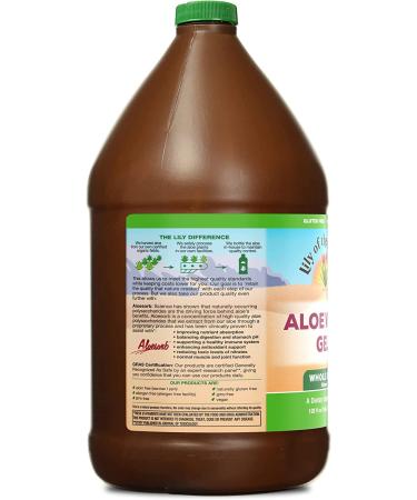 Lily Of The Desert Aloe Vera Gel Whole Leaf 128oz - Pure Moisturizer for Skin & Hair - Buy Online on GoSupps.com