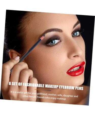FRCOLOR 10pcs Eyebrow Pencil Eyebrow Pen Brow Drawing Pens Eyebrow Drawing Tools Portable Woman - Buy Online on GoSupps.com