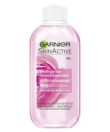 Garnier Garnier Skin Active Rose Water Refreshing Toner Gentle Cleansing for Dry and Sensitive Skin 200ml